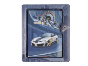 Блокнот в коробці А6 48 арк., "Street Racing", =, ТО