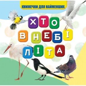 Книжка-картонка В7 "Книжечки для найменших. Хто в небі літа" Jumby