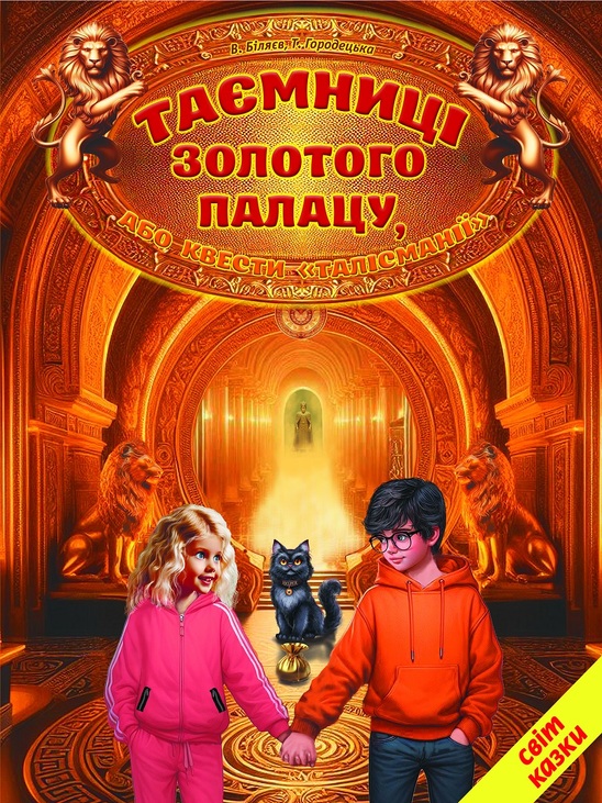Книжка А4 "Таємниці золотого палацу або квести "Талісманії" Белкар-Книга