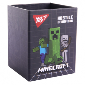 Стакан для ручок дитячий картонний "Minecraft" Yes