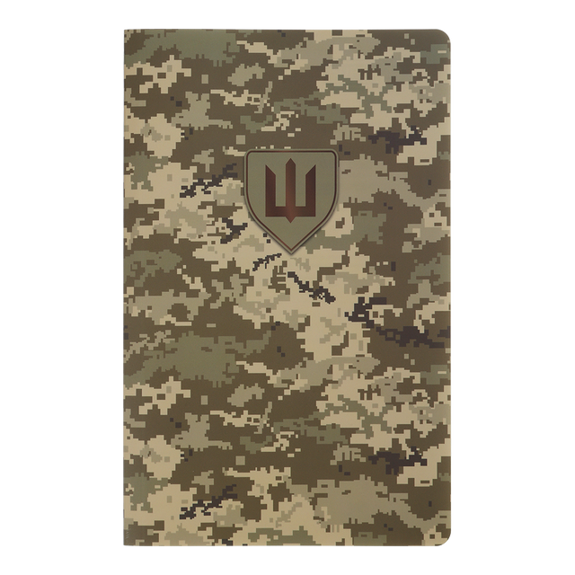 Блокнот А5 64 арк., "Military", #, МО, піксель Buromax (аркуші із синтетичного каменя)