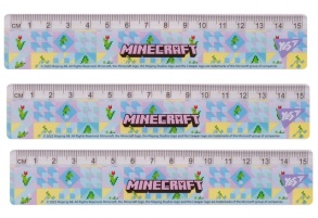 Лінійка пластикова 15 см "Minecraft Spring" Yes