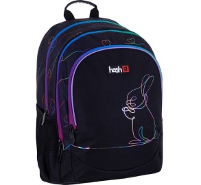 Рюкзак шкільний Школярик AB350 "Hash Rainbow Bunny" 