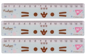 Лінійка пластикова 15 см "Pusheen" Yes