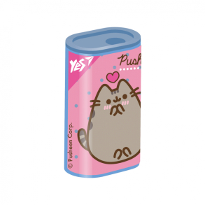 Стругалка з/к 1 лезо пластикова/бочечка "Pusheen" (уп.=24 шт.) Yes