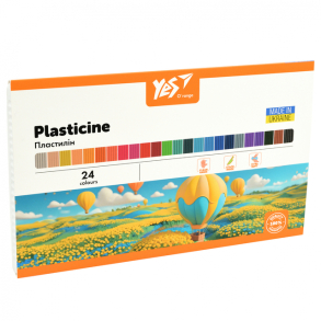 Пластилін Yes 12 кол. 240 г "O'range Line"