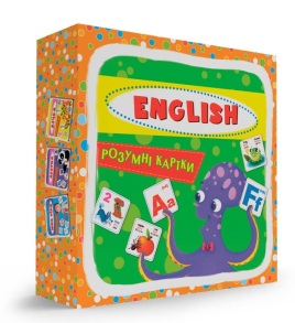 Картки розумні: 30 карток. "English ABC" Кристал Бук