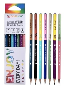 Олівець графітний HB "Acmeliae Days Of Week" (уп.=7 шт.)