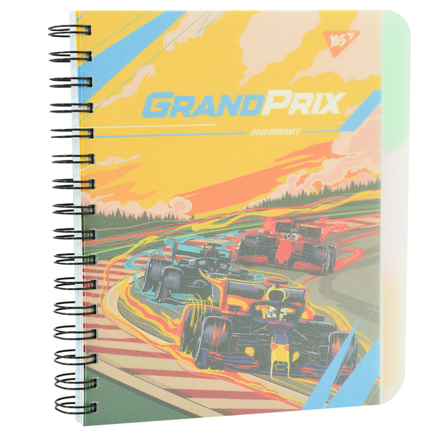 Блокнот на відділення А5 144 арк. "Grand Prix" Yes