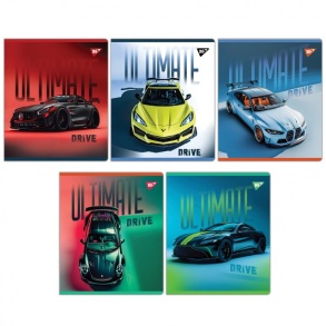 Зошит PREMIUM 48 аркушів # "Ultimate Drive" Yes (уп.=5 / ящик=100)
