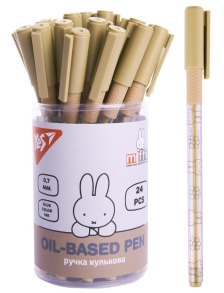Ручка кулькова Yes "Miffy", 0,7 мм, синя (уп.=24 шт.)