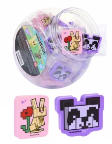 Гумка для стирання Yes фігурна "Minecraft Spring" (уп.=50 шт.)