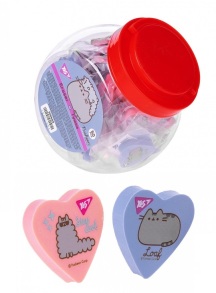 Гумка для стирання Yes фігурна "Pusheen" (уп.=50 шт.)