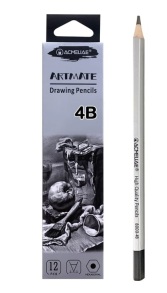 Олівець графітний 4B "Acmeliae Artmate" (уп.=12 шт.)