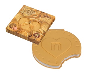 Блокнот 87*90 мм 80 арк., "Cookie", без лініювання, Soft Touch арома обкладинка Zibi