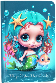 Блокнот А6 64 арк., "My Cute Notebook", ТО, # Fresh