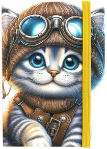 Блокнот А6 80 арк., "My Cute Notebook", ТО, #, на гумку Fresh