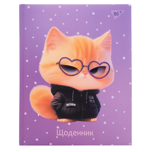 Щоденник шкільний Yes А5 40 арк. ТО "Cute Boss"