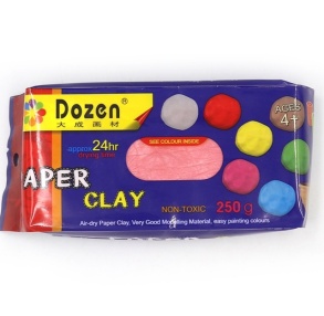 Пластилін скульптурний 250 г мікс кольорів "Dozen"