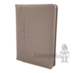 Щоденник датований Buromax А5 2027 21148-39 "Savana" шкірзам лавандовий
