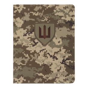 Блокнот А6 64 арк., "Military", #, МО, піксель Buromax (аркуші із синтетичного каменя)