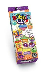 Пластилінова паста 6 кол. "Bubble Clay" Danko Toys