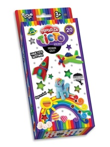 Пластилінова паста в шоубоксі 20 шт.*20 г Danko Toys
