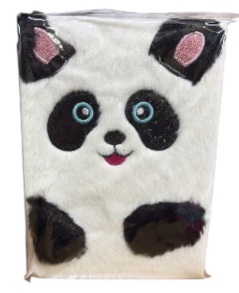Блокнот хутряний А5 80 арк., "Panda", #, ТО 