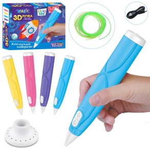 Ручка 3D 17 см тип філаменту пластик PCL USB-шнур