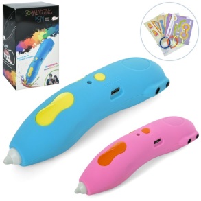 Ручка 3D 15 см тип філаменту пластик PCL USB-зарядне