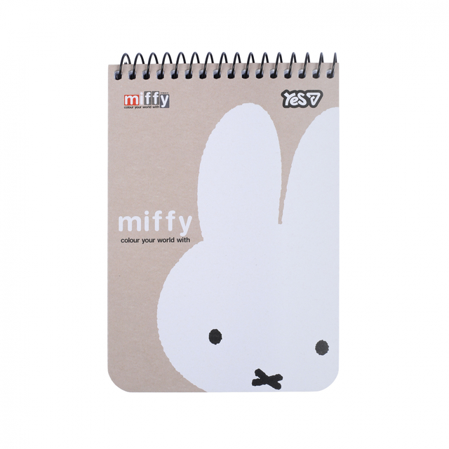 Блокнот А6 80 арк., "Miffy", #, ТО, пружина верхня Yes
