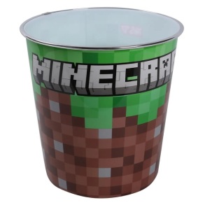 Кошик для сміття пластиковий дитячий 5,5 л "Minecraft" Yes