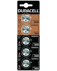 Батарейка-таблетка 2025 "Duracell" (уп.=5 шт.)