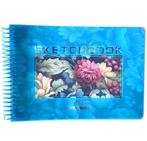 Скетчбук А5 40 арк., 100 г/м2, ТО, пружина Fresh