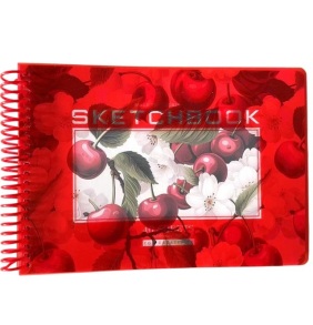 Скетчбук А5 40 арк., 100 г/м2, ТО, пружина Fresh