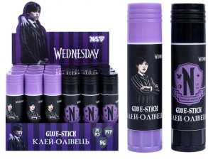 Клей-олівець 9 г PVP "Wednesday" (уп.=24 шт.) Yes