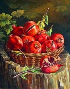 Картина зі страз 20*30 см 189372 "Східний натюрморт" Гулівер