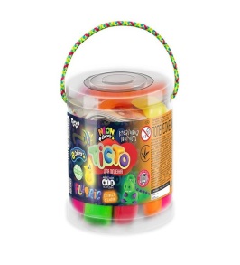 Пластилінова паста 8 кол. "Fluoric" Danko Toys