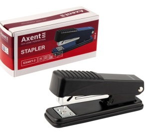 Степлер № 24/6 25 арк., корпус металевий/чорний "Exakt-2" Axent