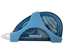 Коректор стрічковий 5 мм*8 м корпус синій Scholz
