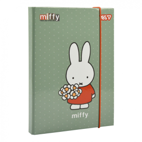 Папка для зошитів картонна на гумку В5 "Miffy" Yes
