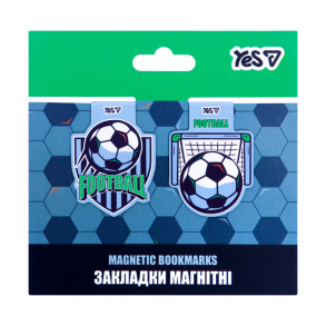 Закладка магнітна "Football" (планшет=2 шт.) Yes