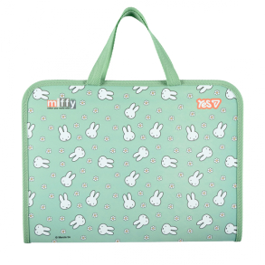Портфель дитячий пластиковий з тканинними ручками А4 "Miffy" Yes