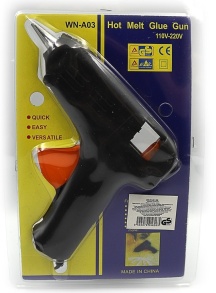 Пістолет для клею 40 Вт 1,1 см "Black" 