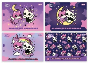 Альбом для малювання А4 12 арк., 100 г/м2, скоба/перфорація, "Magical Friendship" Yes