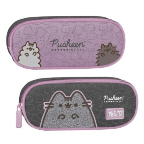 Пенал-косметичка Yes PH-30 "Pusheen Gray"