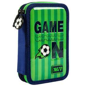 Пенал твердий Yes 2 відд. HP-01 "Football Fan"
