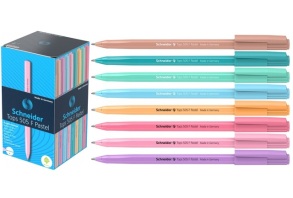 Ручка кулькова Schneider "Tops Pastel", 0,5 мм, синя (уп.=50 шт.)