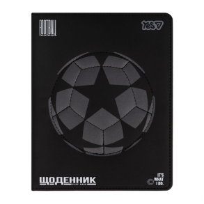 Щоденник шкільний Yes А5 40 арк. PU-шкіра "Champions"
