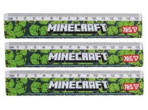 Лінійка пластикова 15 см "Minecraft Slug" Yes